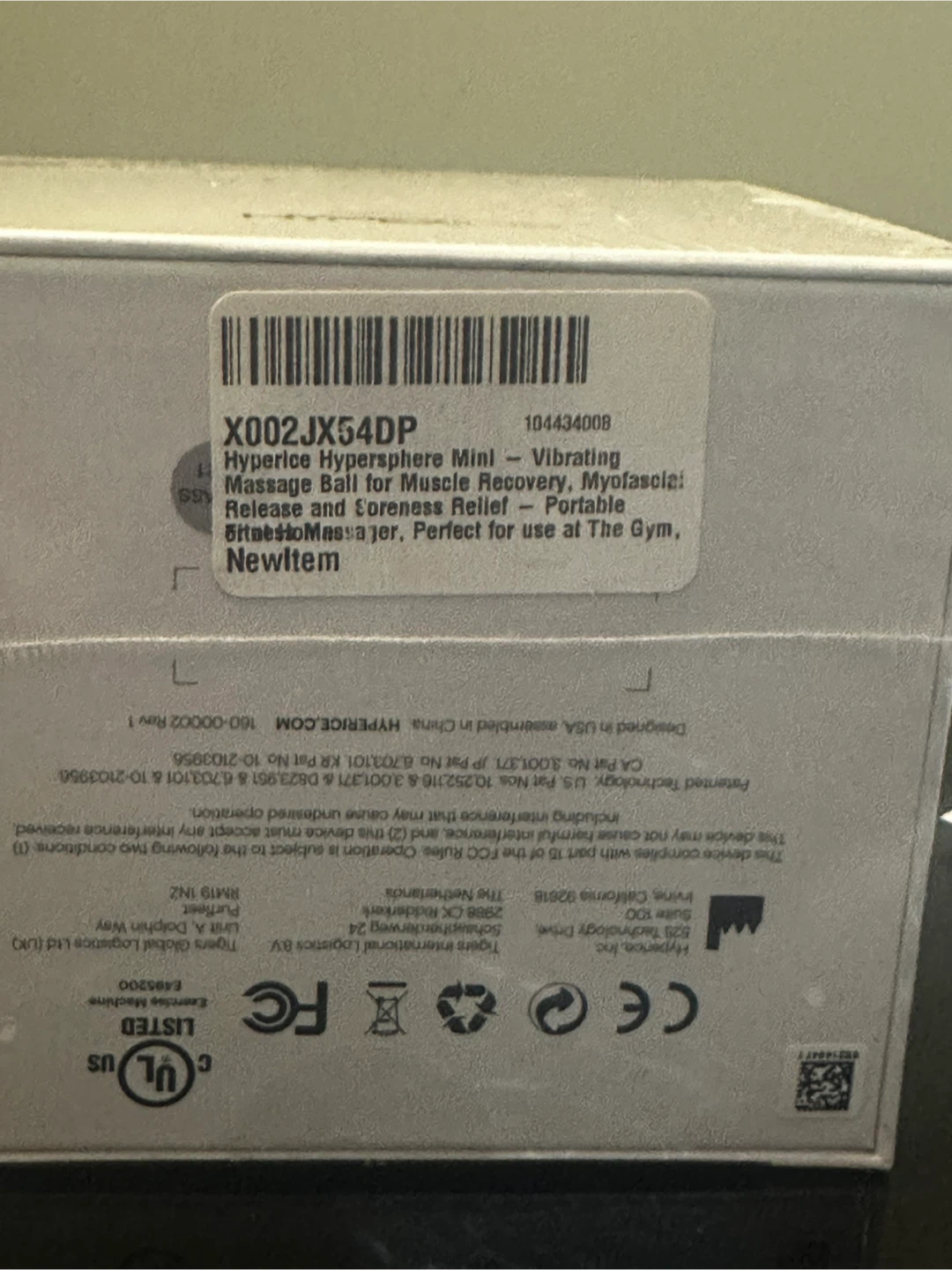 New Hyperice Hypersphere Mini Vibrating Massage Ball - photo 2