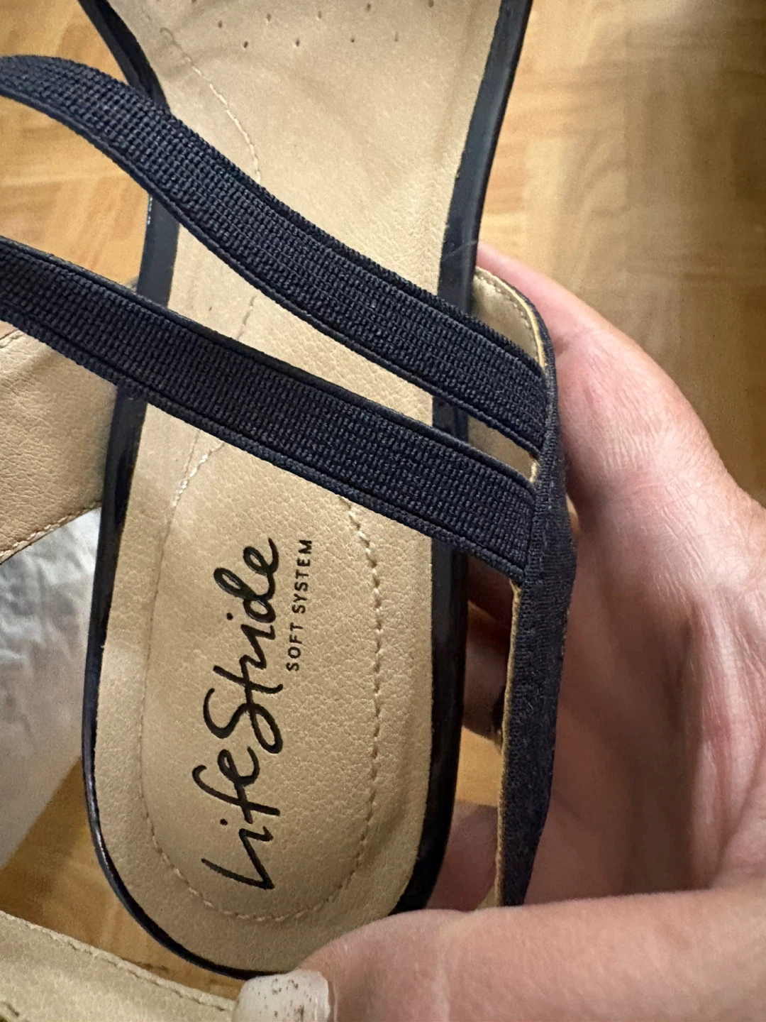 Life Stride Navy Sandals - US Women's 9W - photo 2
