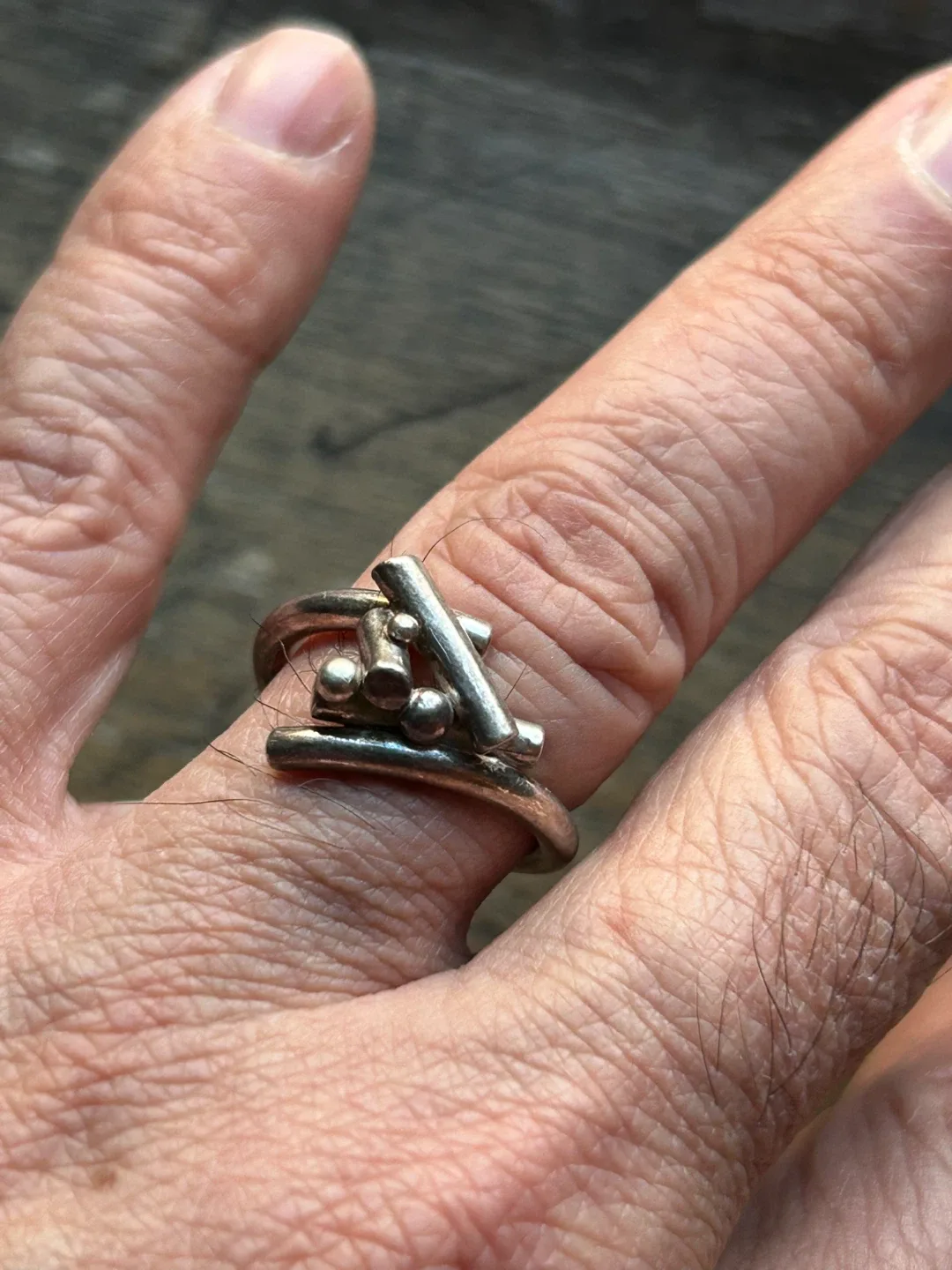 $25 Sterling silver ring  6.5 gram jewellery men women image indicator(7)