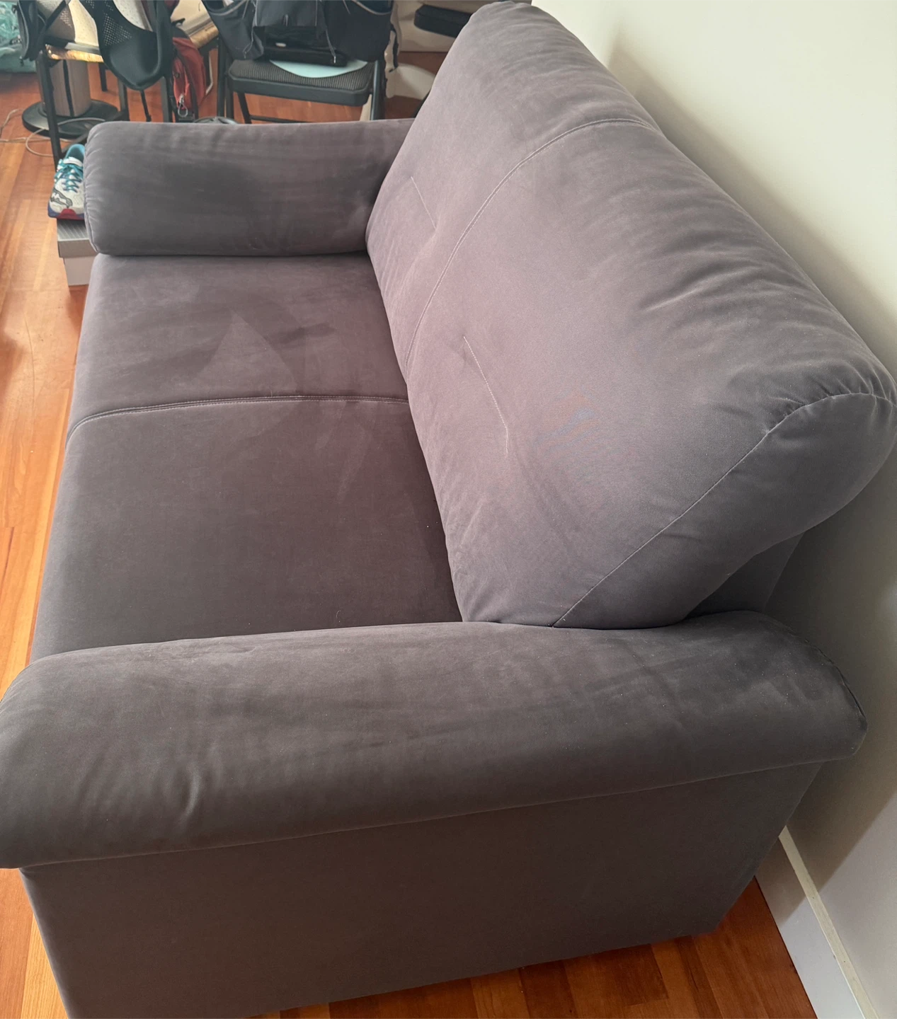 IKEA Knislinge Loveseat – Dark Grey Microfiber - photo 2