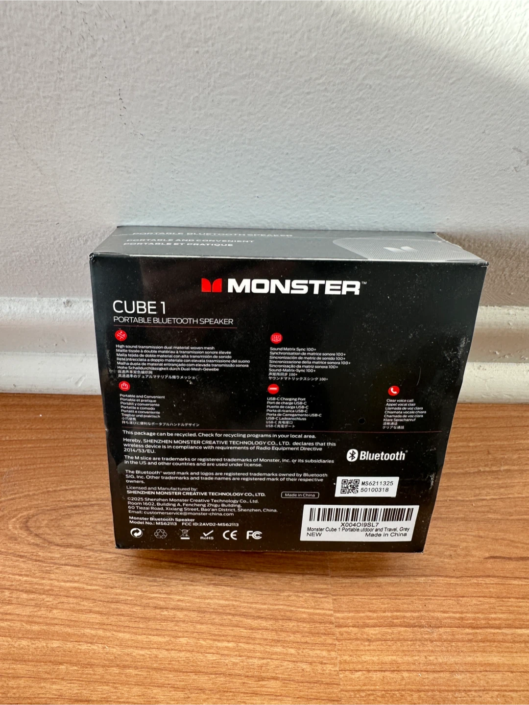 Monster Cube 1 Portable Bluetooth Speaker - New - photo 2