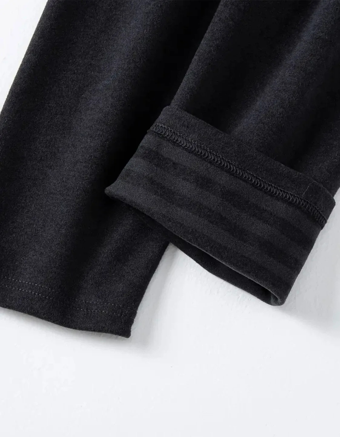 Black Thermal Underwear Set - Top & Bottom image indicator(5)