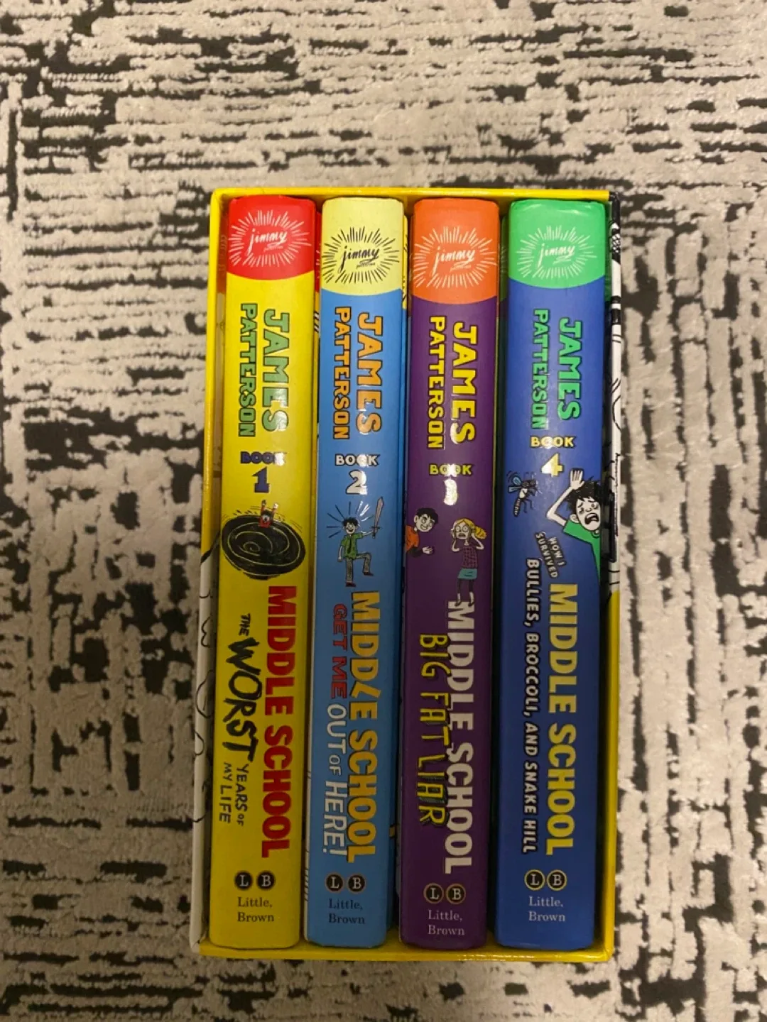 Middle School Book Series by James Patterson