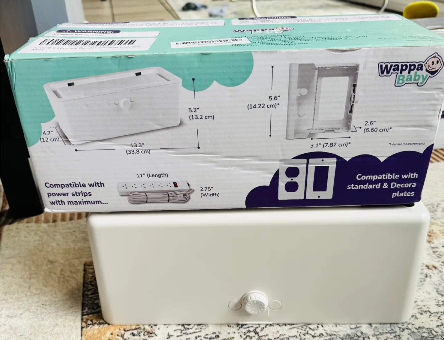 Wappa Baby Outlet Cover - New in Box! image indicator(2)