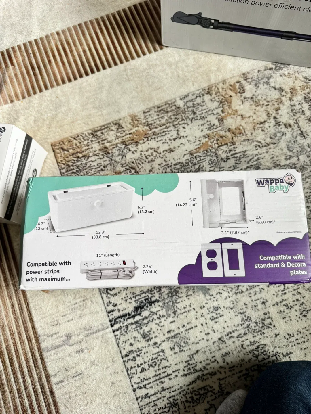 Wappa Baby Outlet Cover - New in Box!