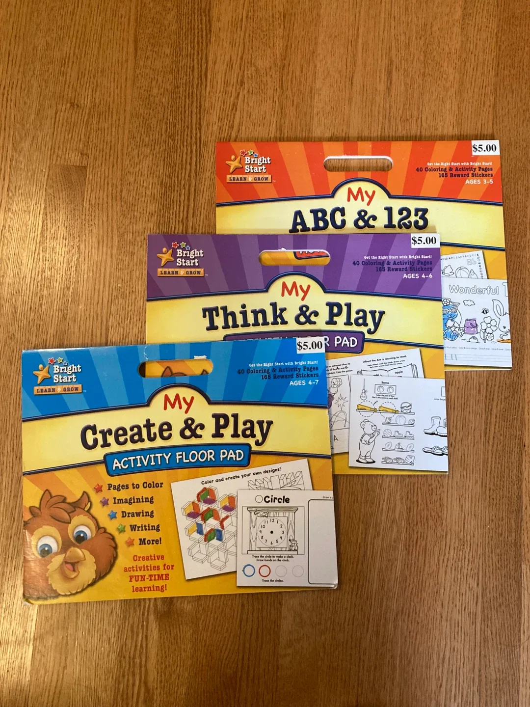 Bright Start Activity Pads Bundle