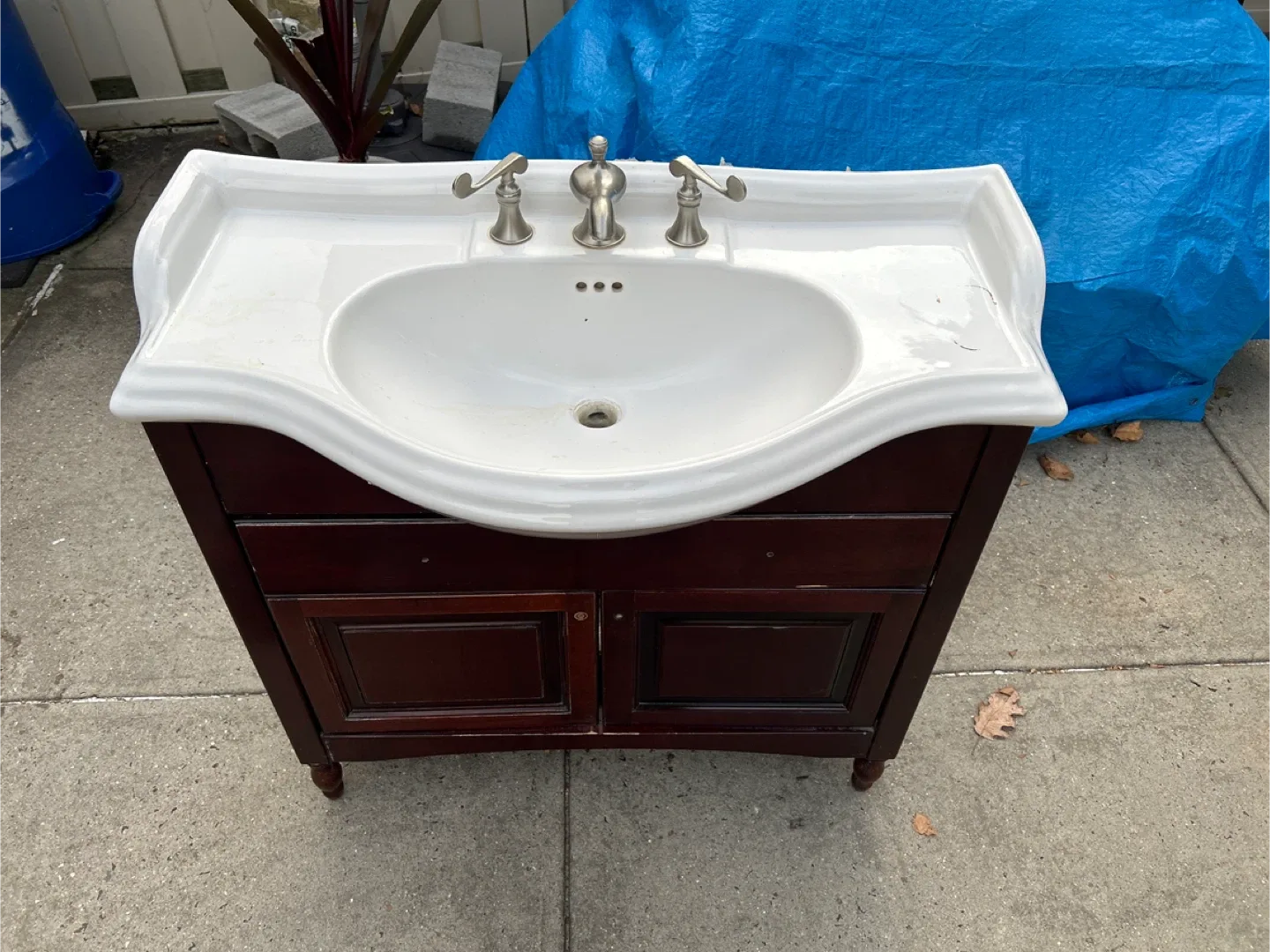 Empire Windsor 37" Vanity For Ceramic Top
