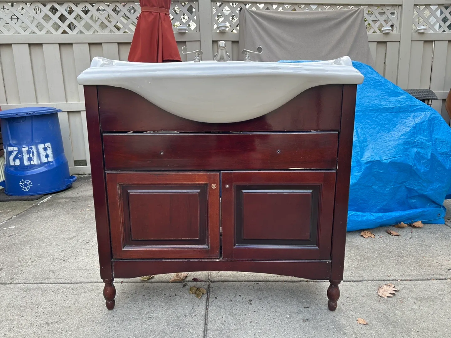 Empire Windsor 37" Vanity For Ceramic Top image indicator(2)