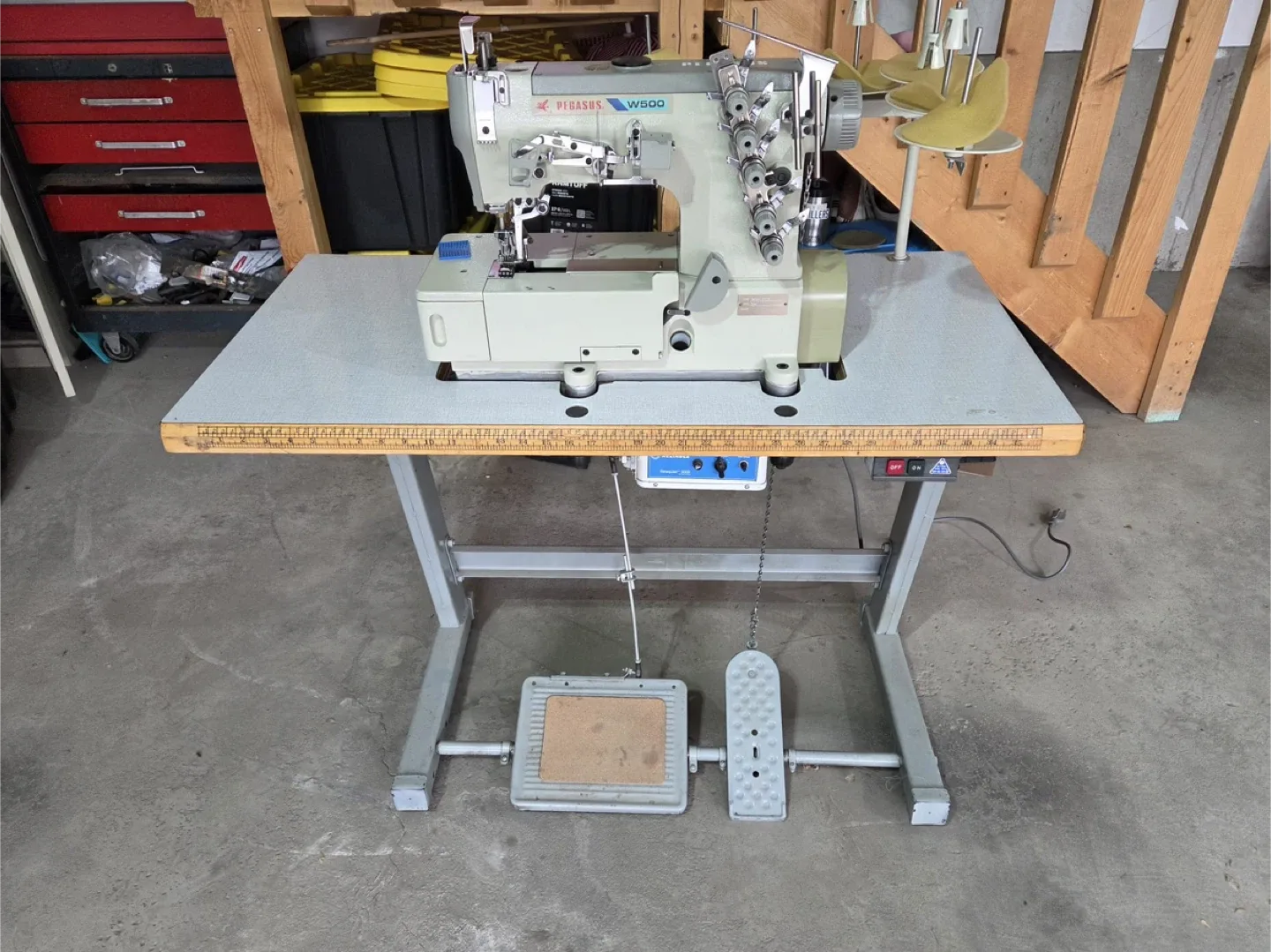 Pegasus W500 Industrial Sewing Machine image indicator(6)