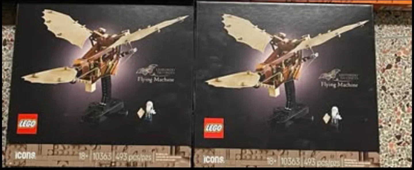 LEGO Leonardo da Vinci's Flying Machine 10363 Icons Brand new