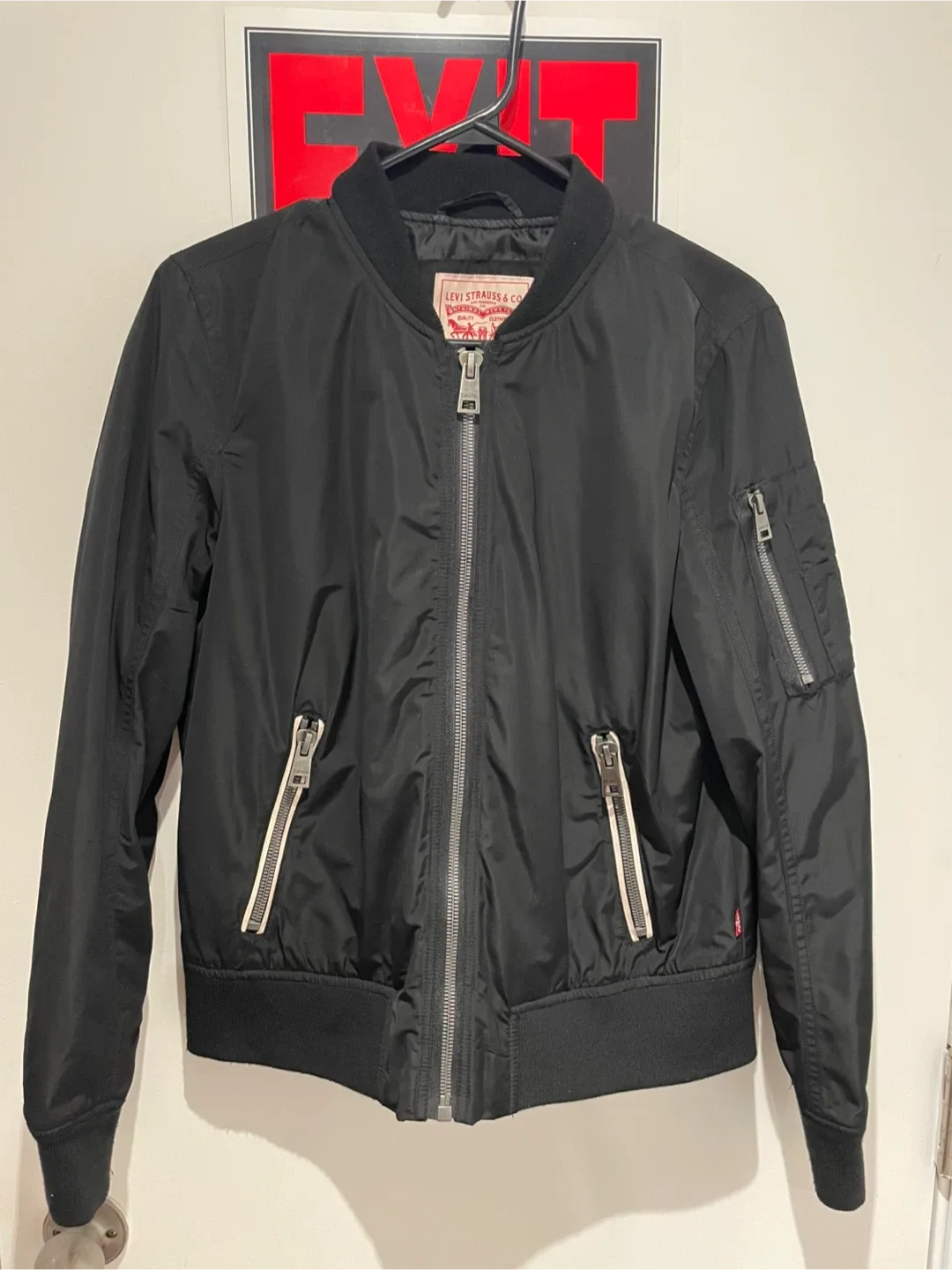 Levi's Black Bomber Jacket