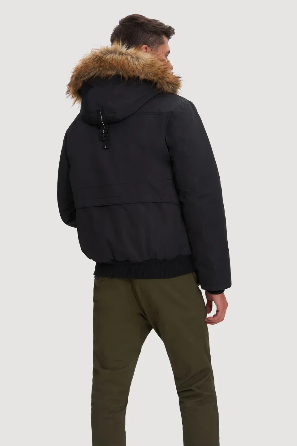 Noize Men's Bomber Jacket - Olive Green image indicator(4)