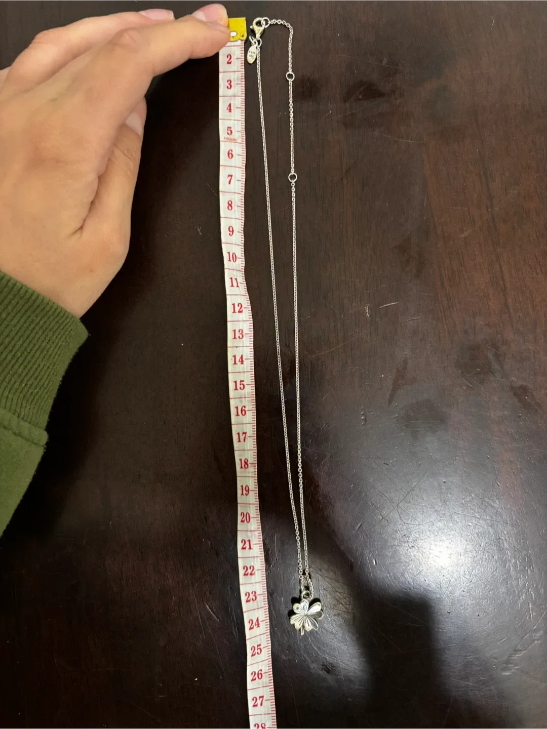 Pandora Four-Leaf Clover Pendant Necklace image indicator(5)