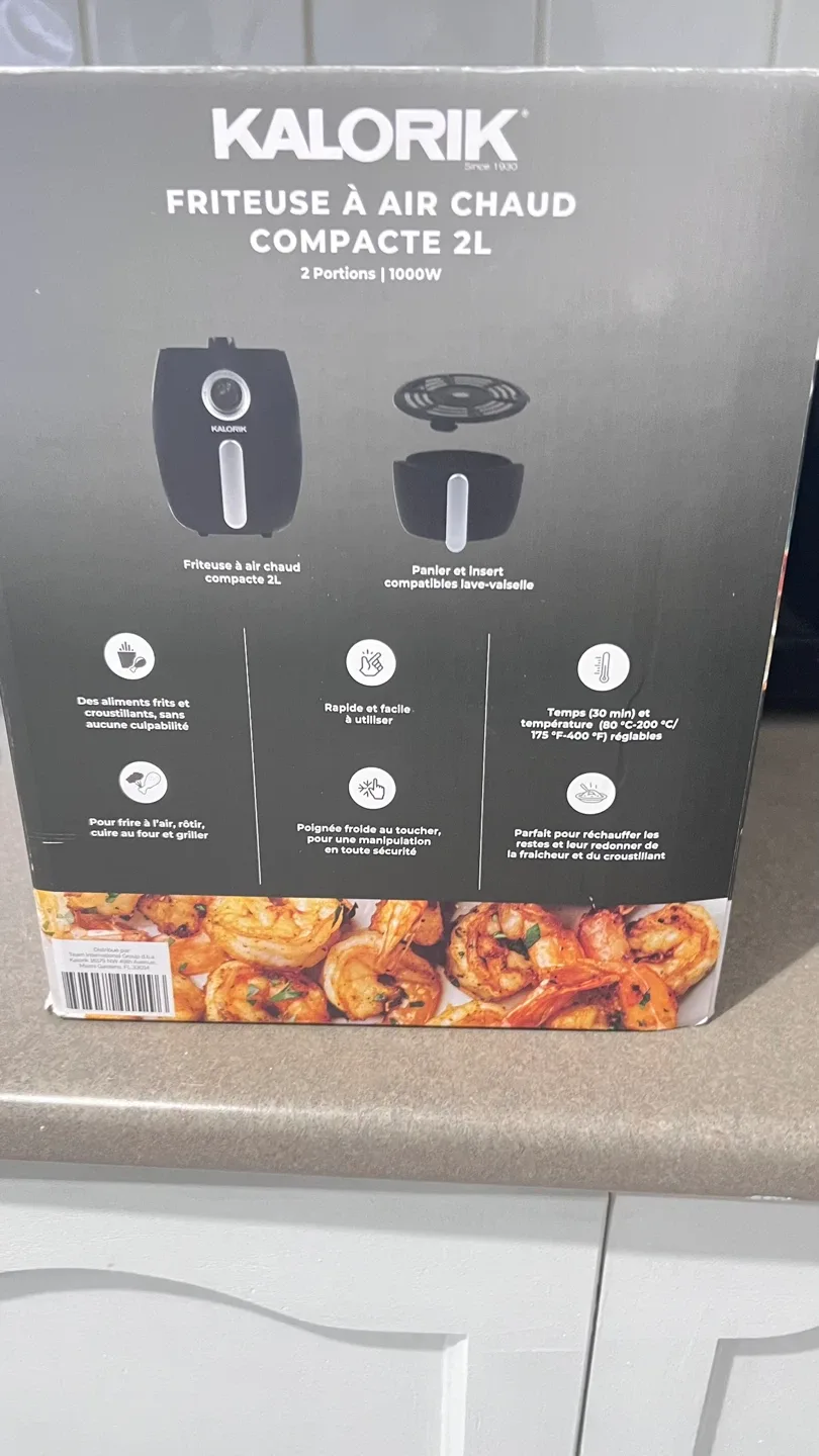 Kalorik Air Fryer - Black image indicator(7)