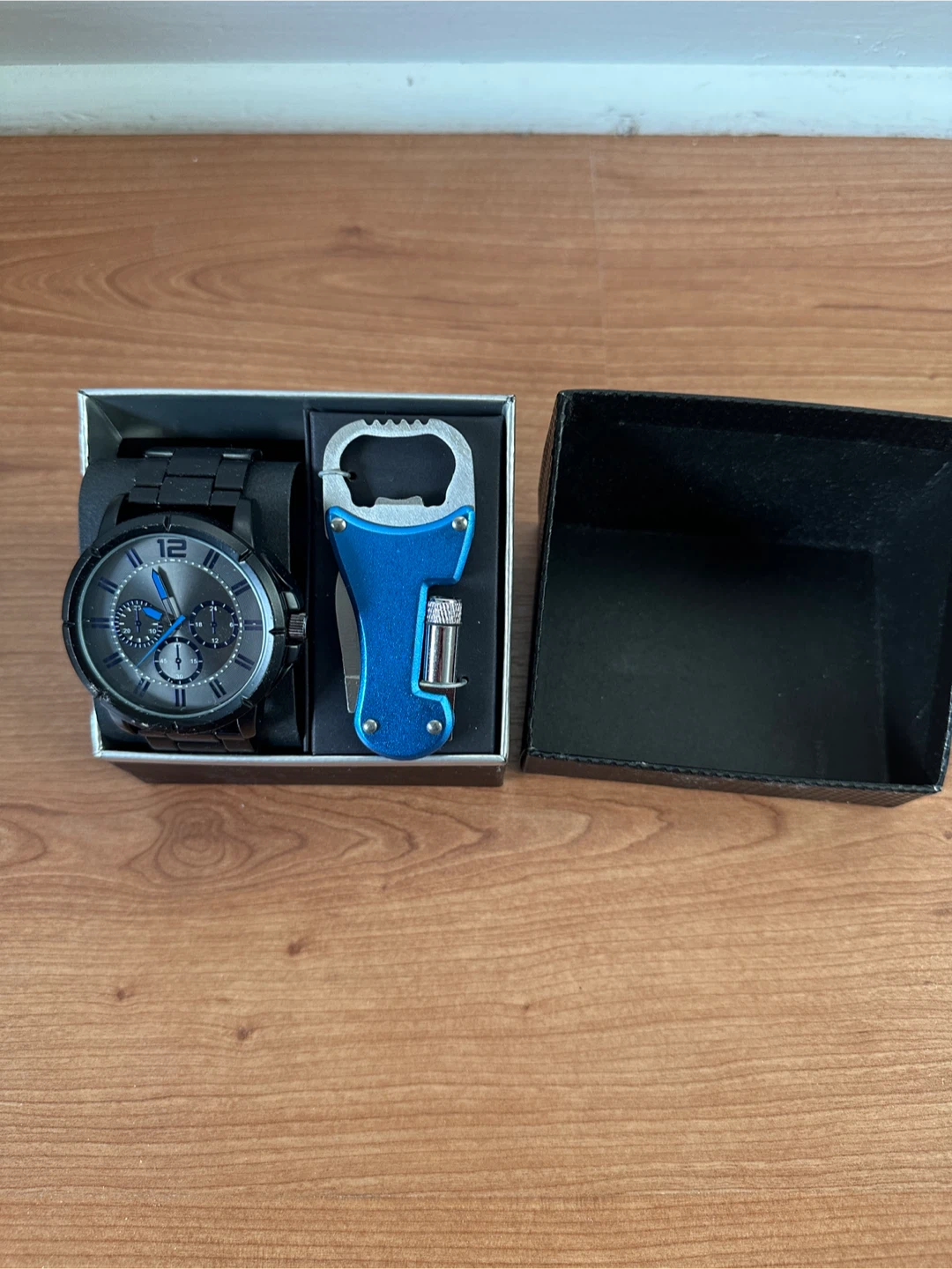 Men's Watch & Multi-Tool Gift Set - Black - photo 2