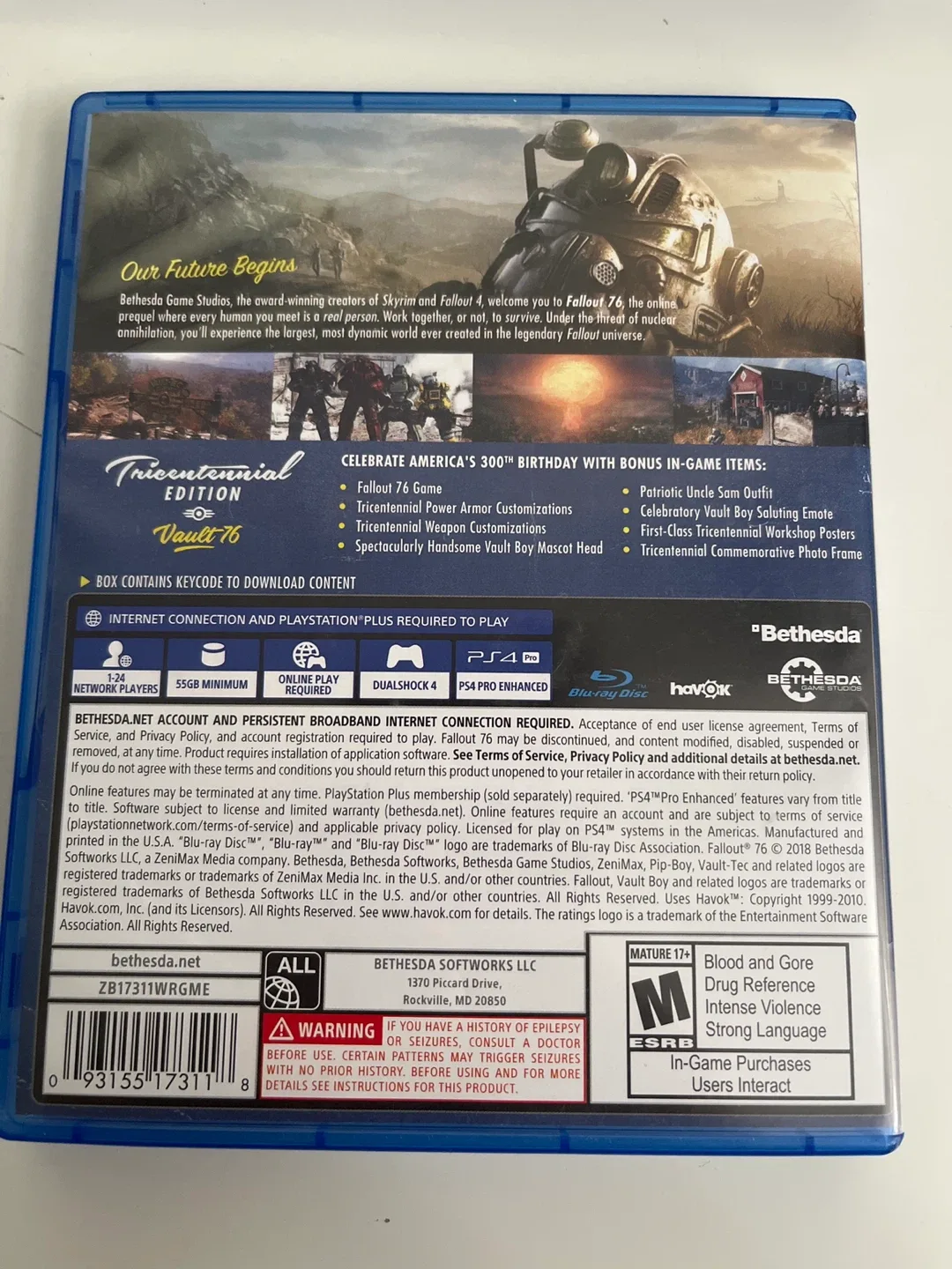 Fallout 76 Tricentennial Edition PS4 image indicator(2)