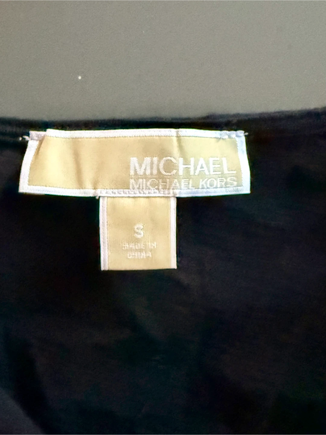 Michael Kors Black Ruffle Tank Top - Size S - photo 5