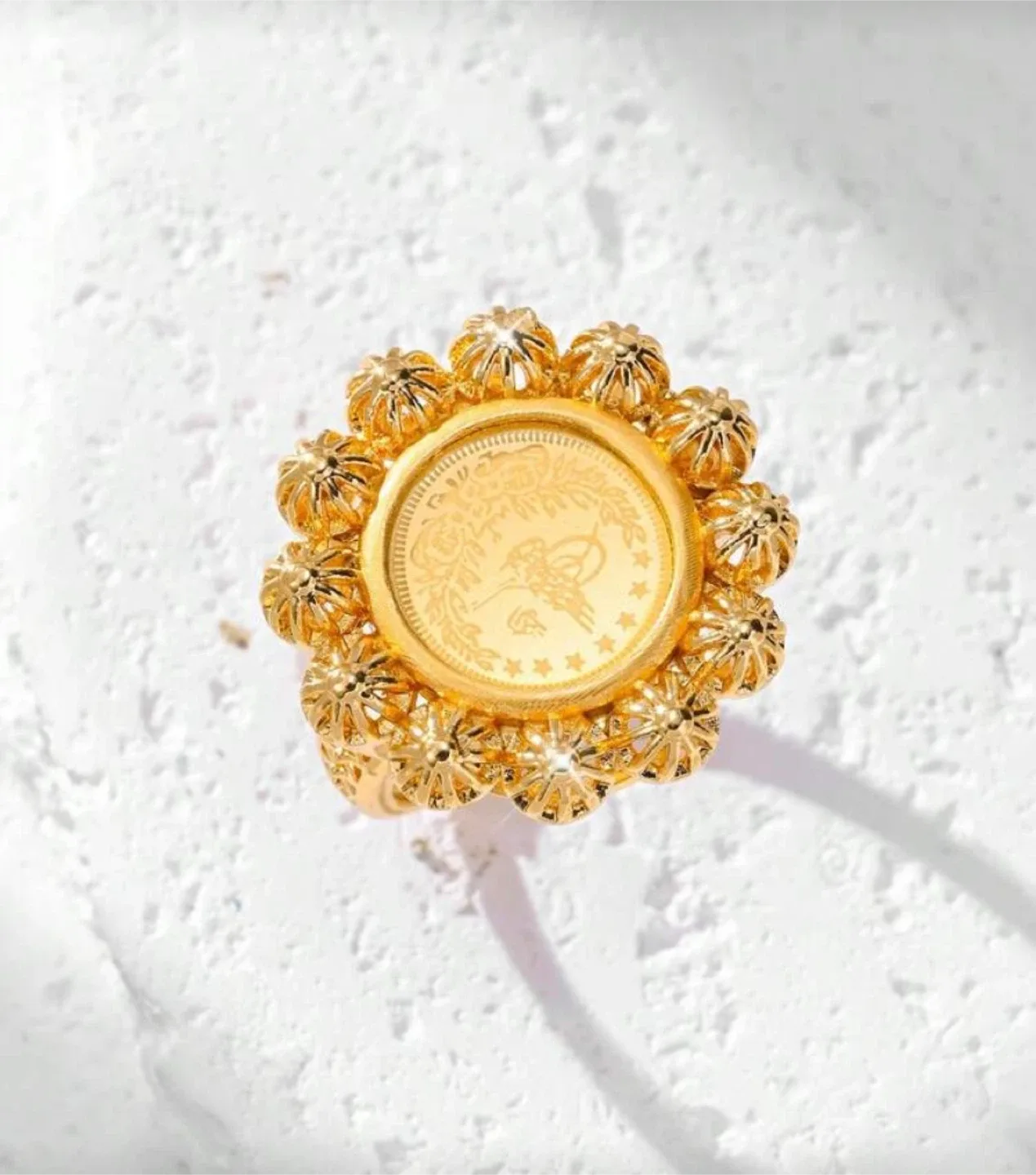 Real Gold Plated Ring image indicator(2)