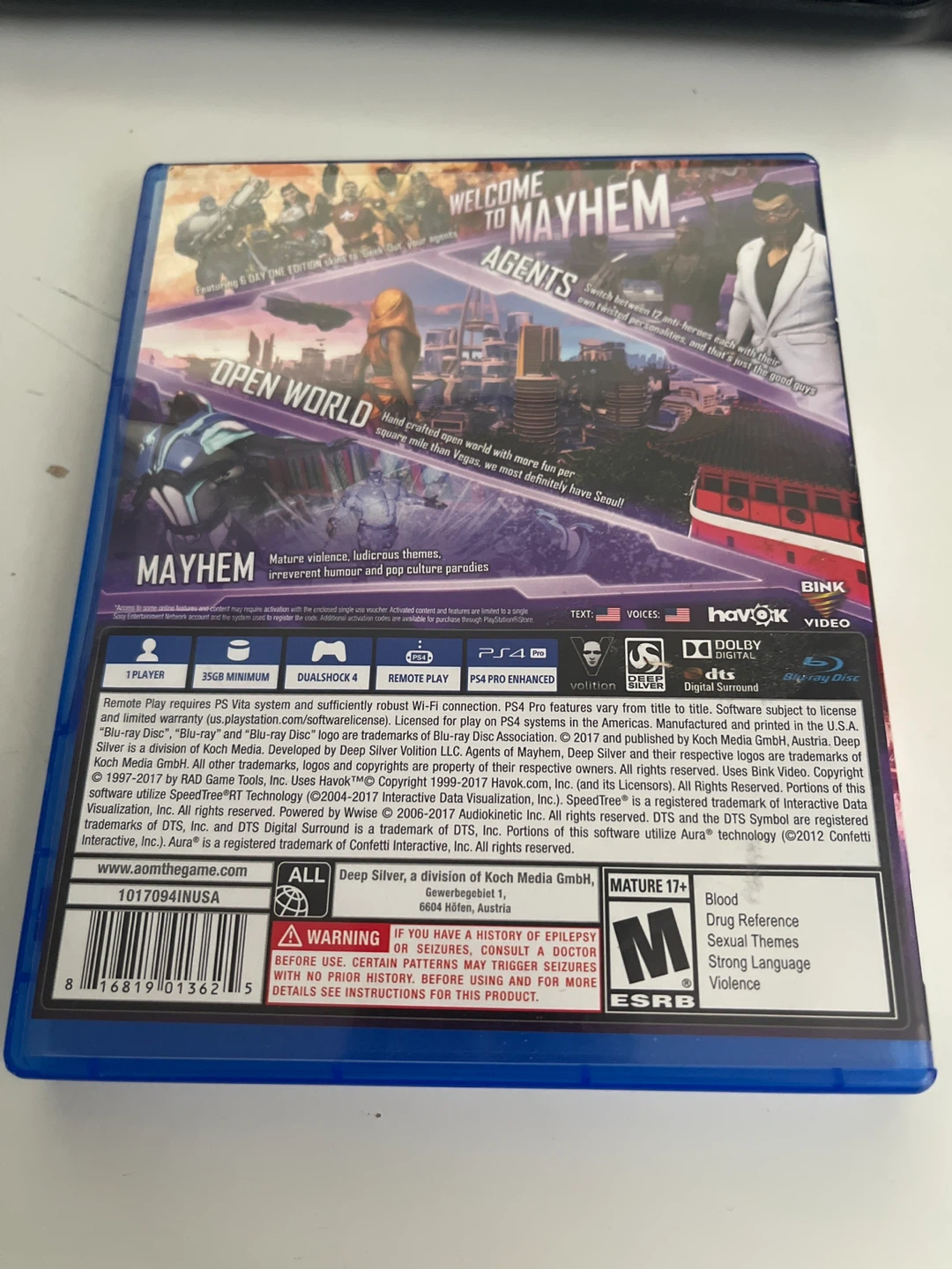 Agents of Mayhem PS4 Game - photo 2