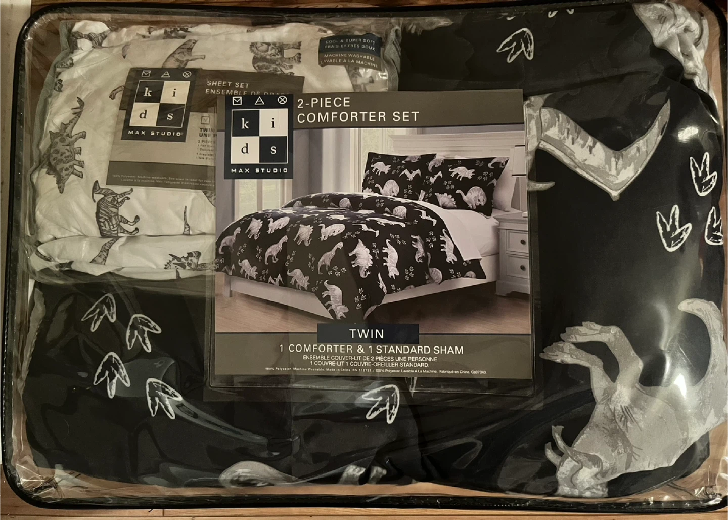 Kids Max Studio Twin Comforter Set - Dinosaur Theme - photo 2