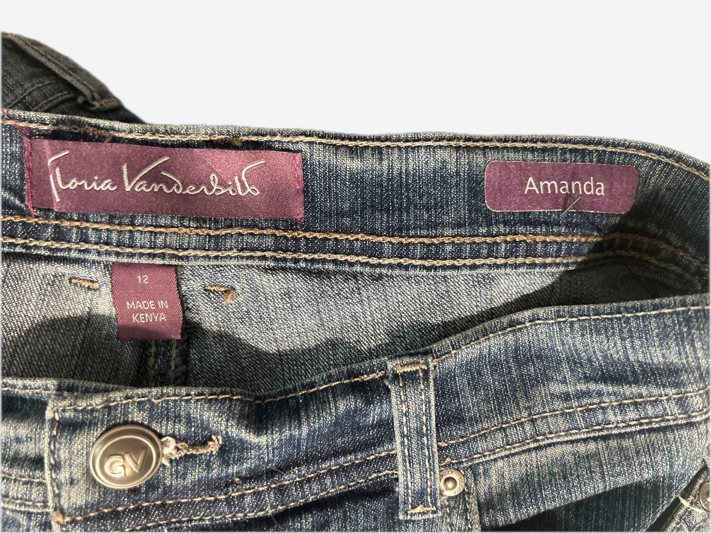 Gloria Vanderbilt Amanda Jeans - Size 12 - photo 3