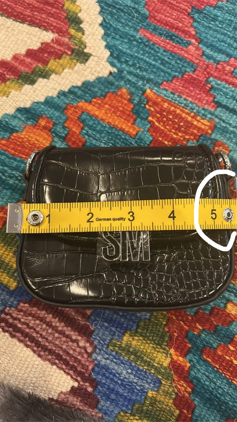 Steve Madden Black Mini Crossbody Bag image indicator(3)