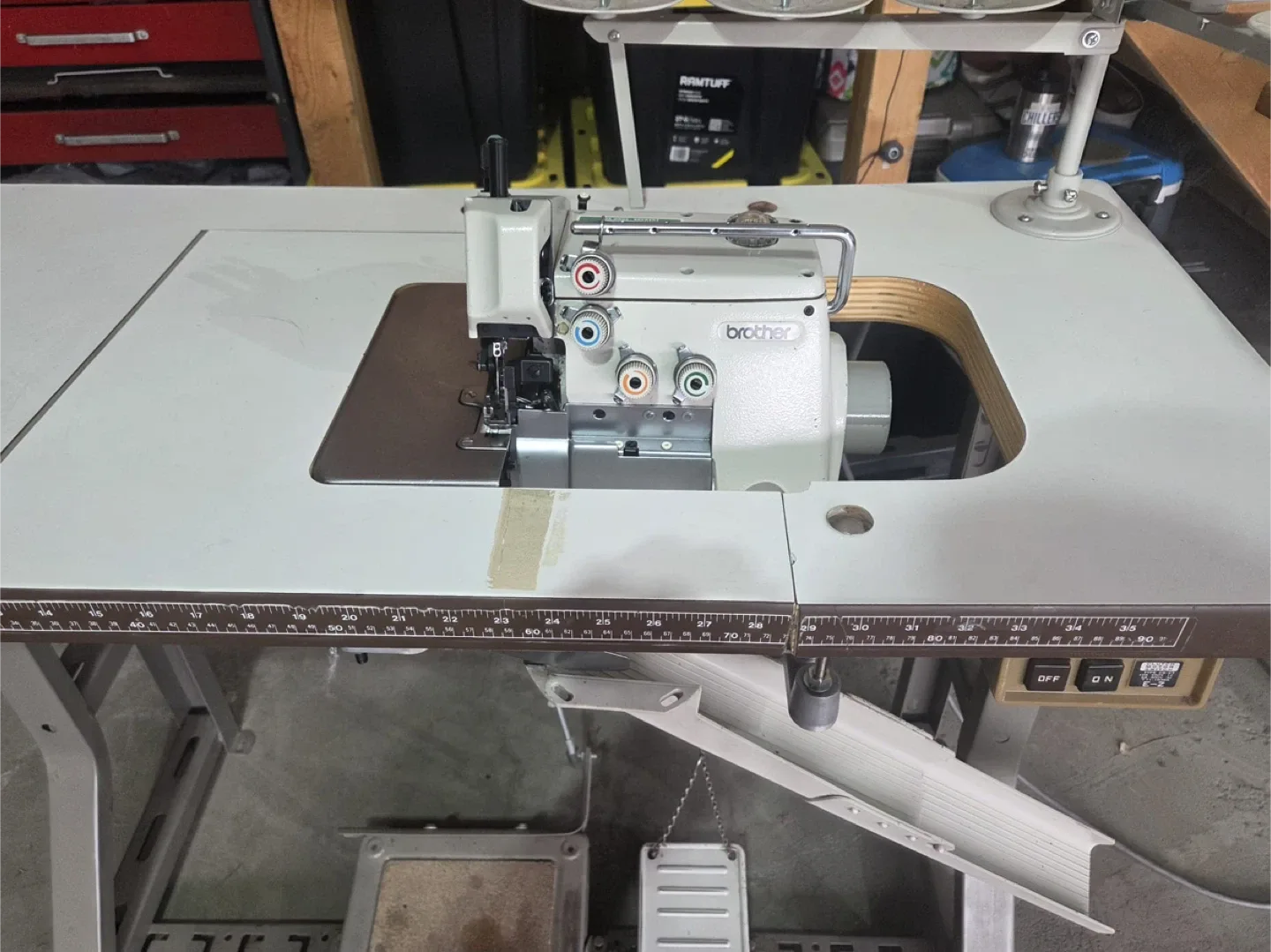 Brother Industrial  Overlock Machine