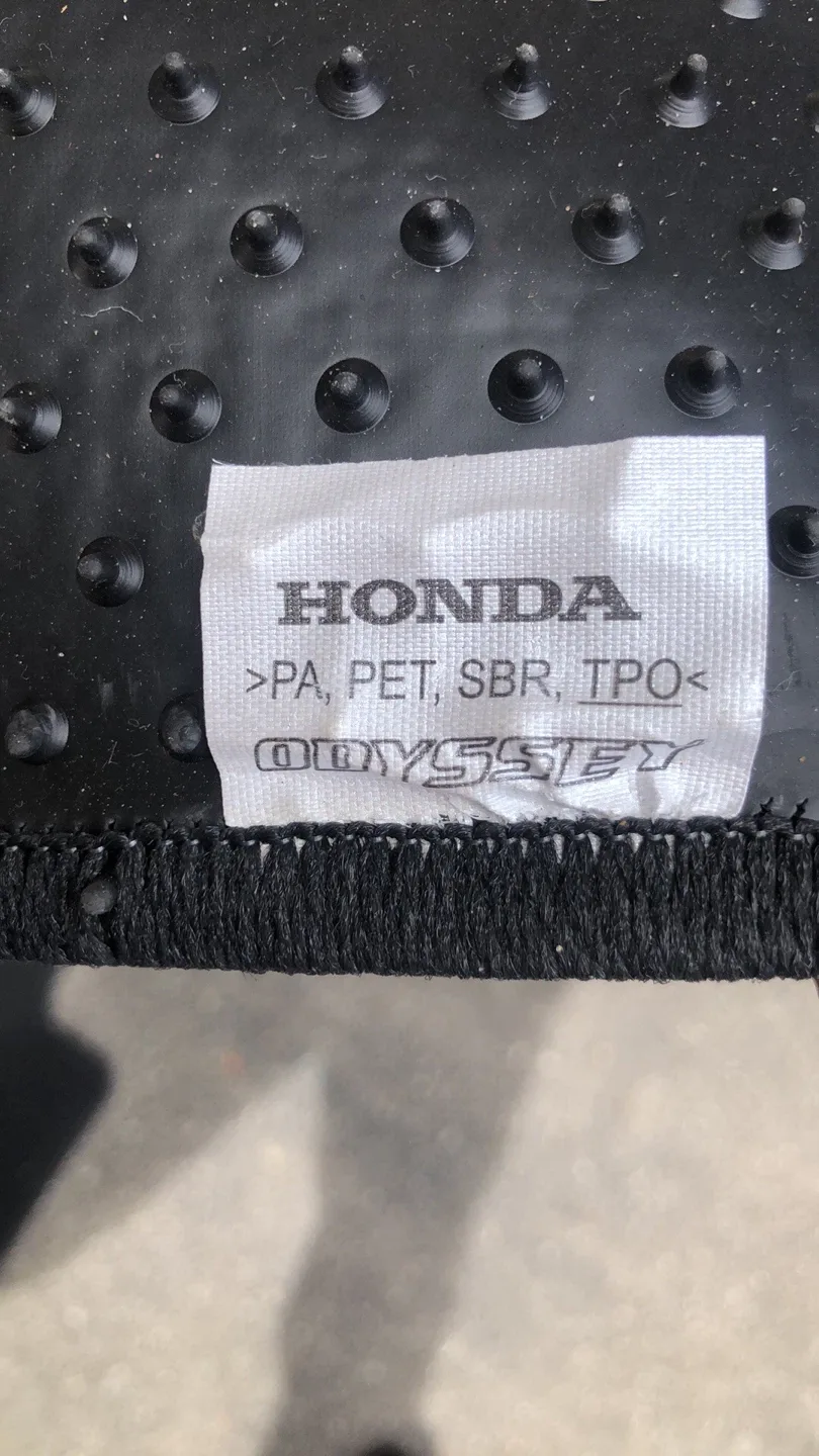 Honda Odyssey Black Floor Mats image indicator(3)