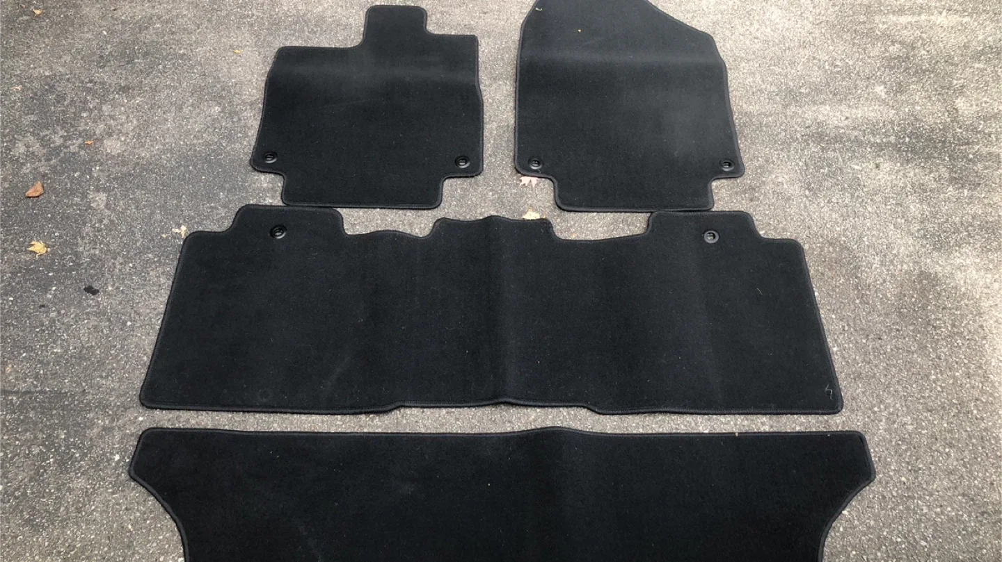 Honda Odyssey Black Floor Mats