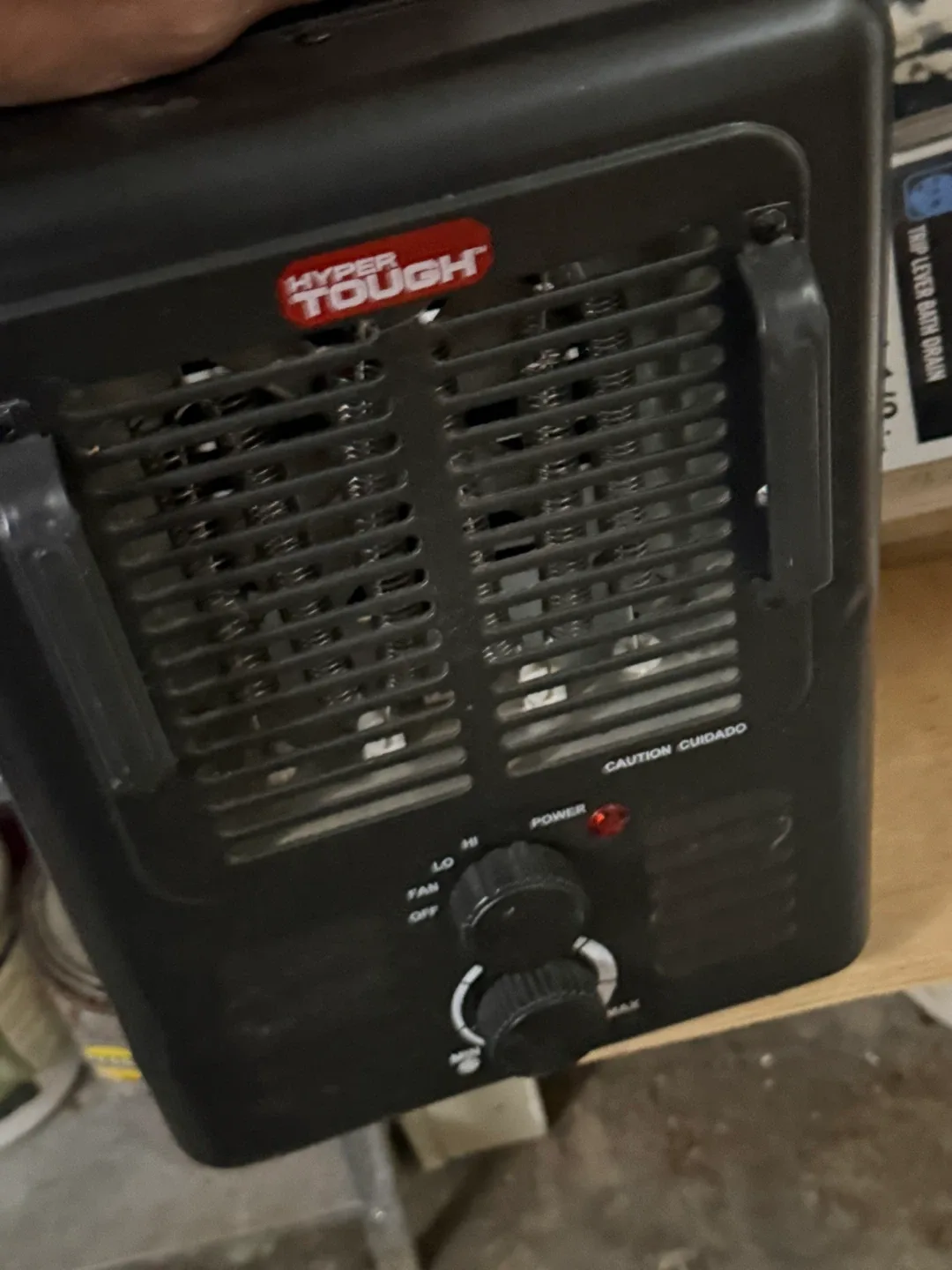 Hyper Tough Utility Heater - Like New! image indicator(2)