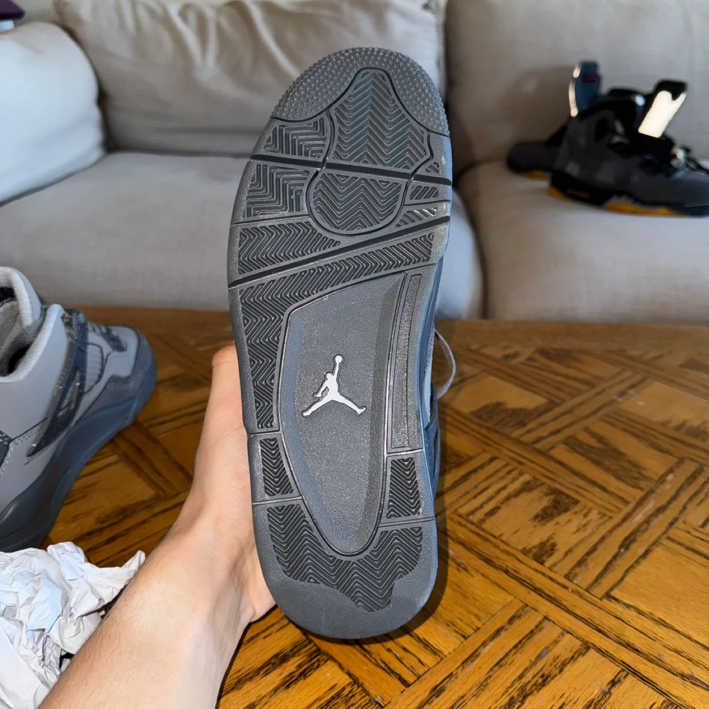 Jordan 4 Retro Frozen Moments, US 8 - photo 4