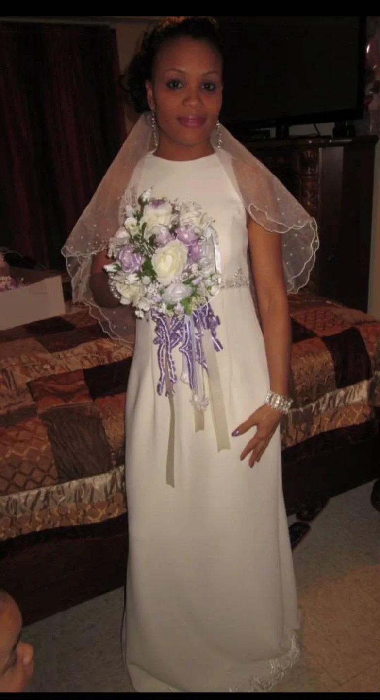 Vestido de boda color  blanco perla image indicator(2)