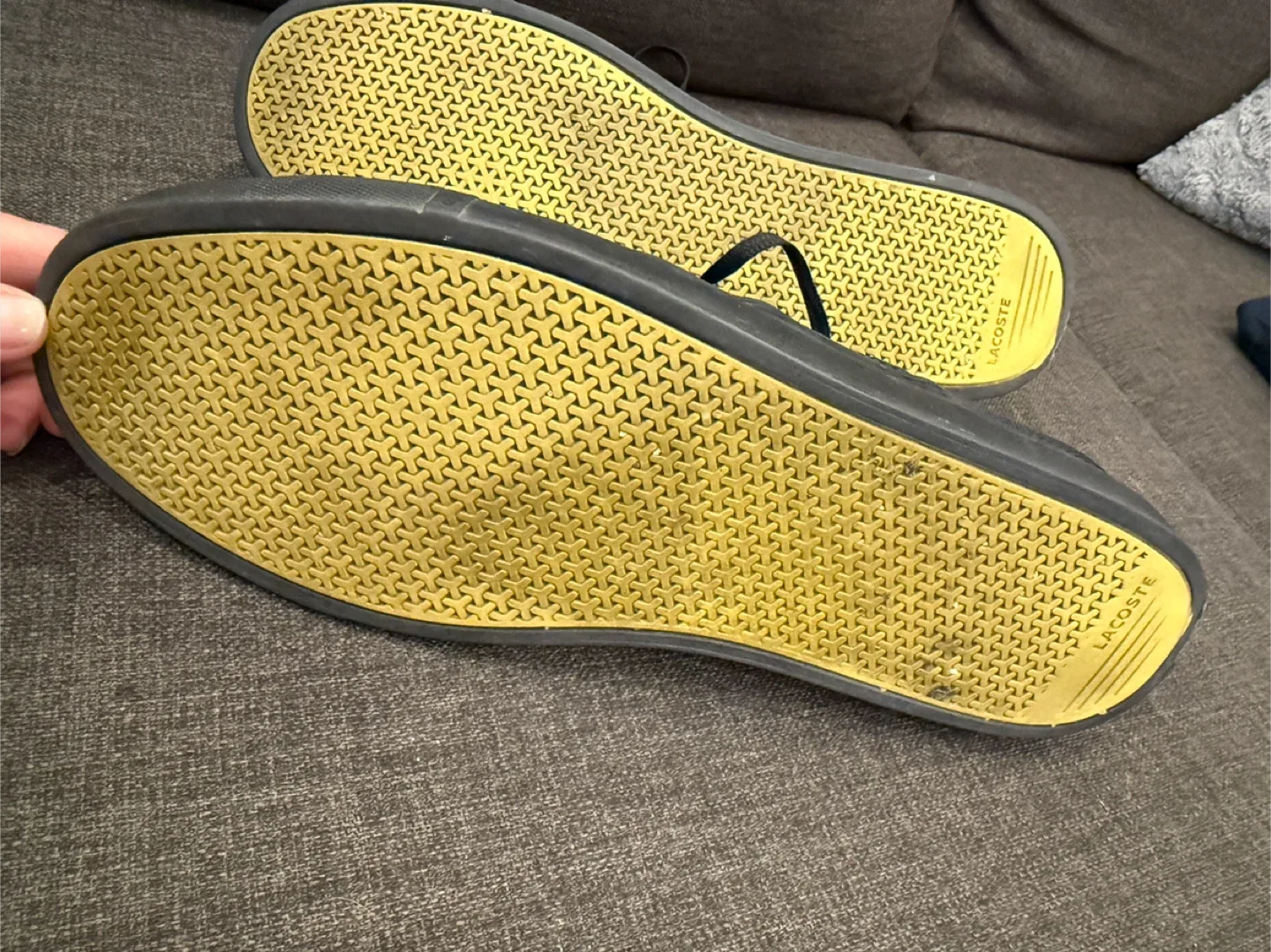 Lacoste Cerberus BL SRM Black Sneakers - Size 9.5 image indicator(4)