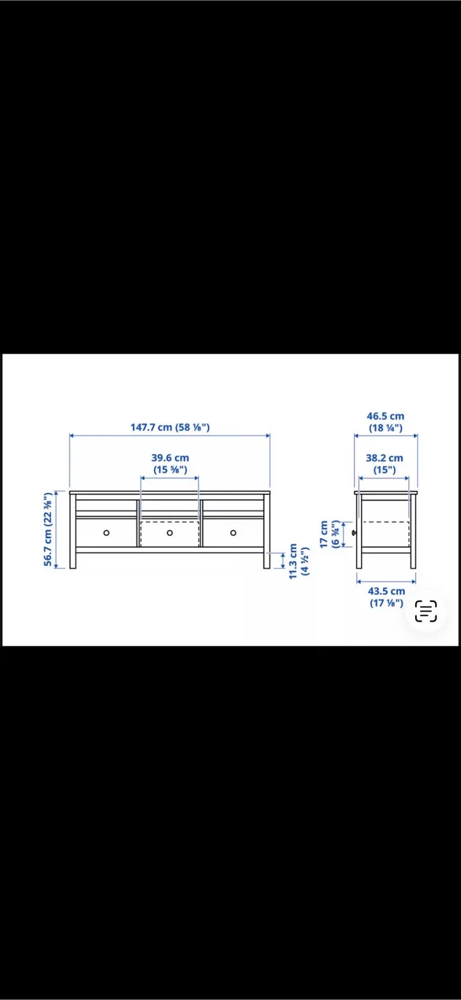 IKEA Hemnes TV Stand