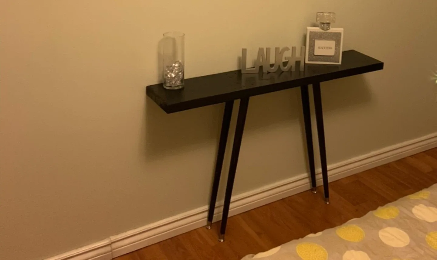 Dark Brown Console Table
