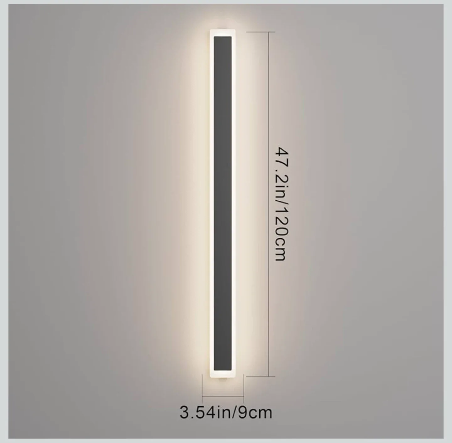 Tipace Modern LED Outdoor Sconce 47.2in image indicator(4)
