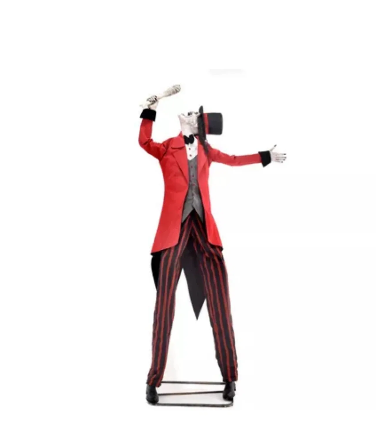 Animatronic Light-Up Dr. Payne the Fire Eater on Stilts, 9.7ft image indicator(8)