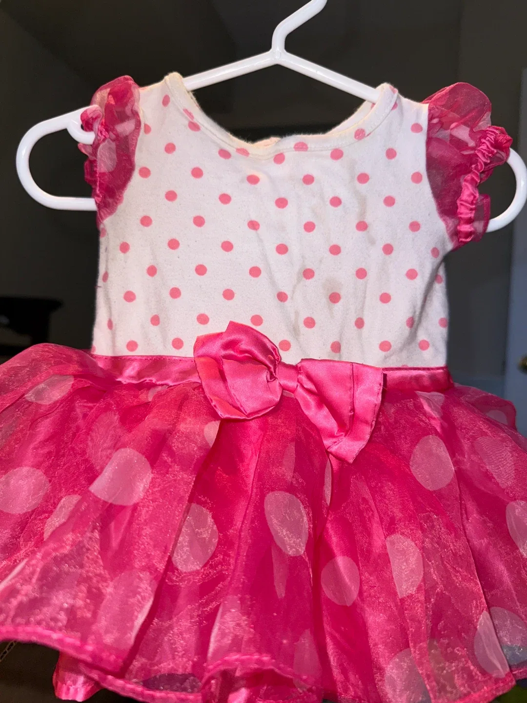 Pink Polka Dot Baby Dress image indicator(2)
