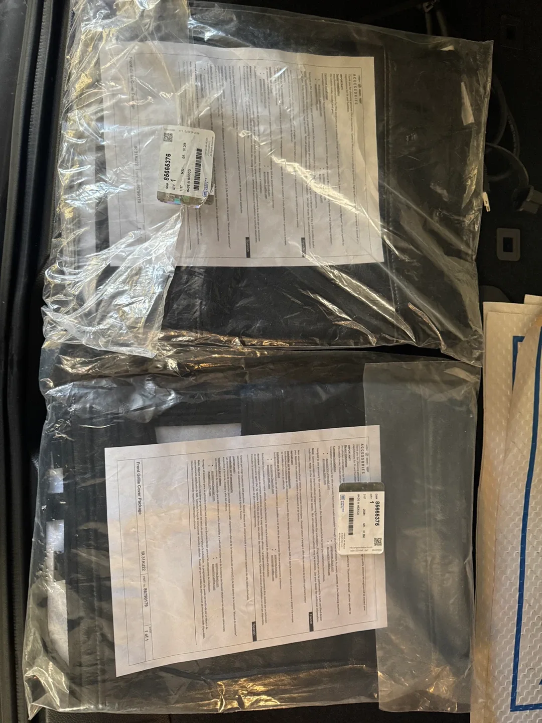 GMC Front Grille Cover Package - New