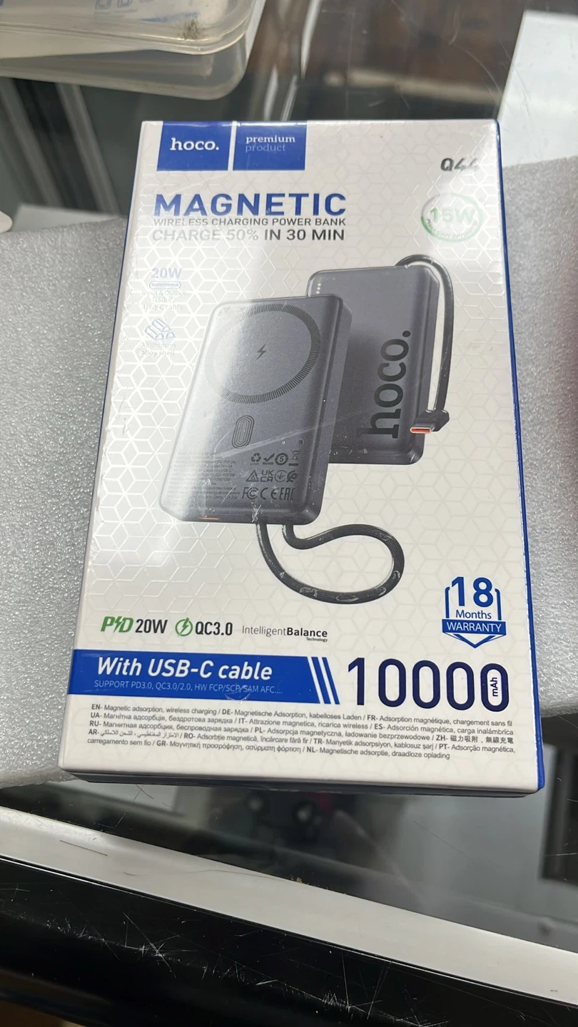 hoco Magnetic Wireless Charging Power Bank 10000mAh