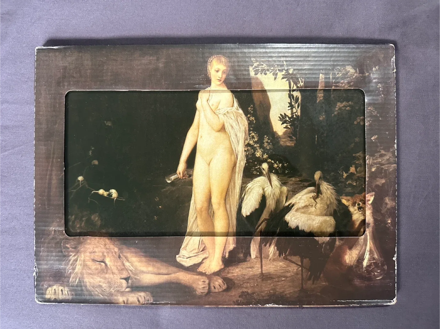 Klimt Fable Glass Cutting Board - New