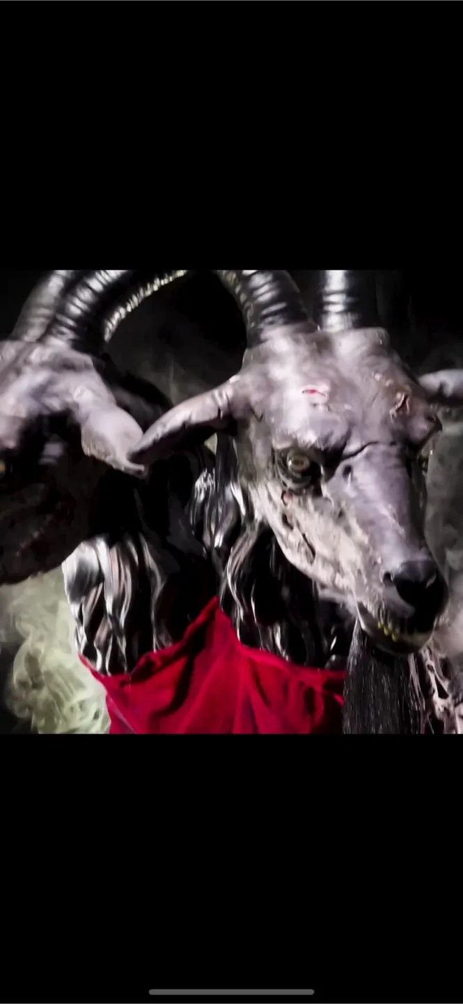 Contamination Kid Animatronic Demonic 2 Headed Goat PARTY CITY image indicator(5)