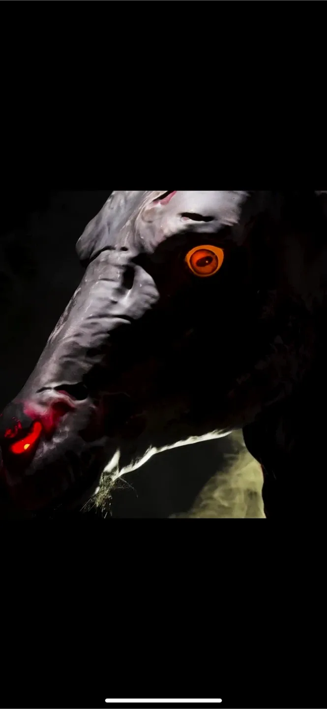 Contamination Kid Animatronic Demonic 2 Headed Goat PARTY CITY image indicator(3)