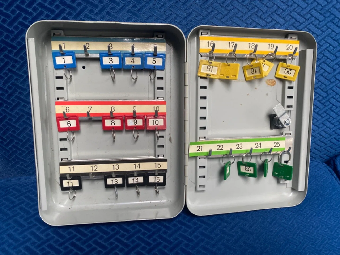 Key Storage Cabinet with Key Tags