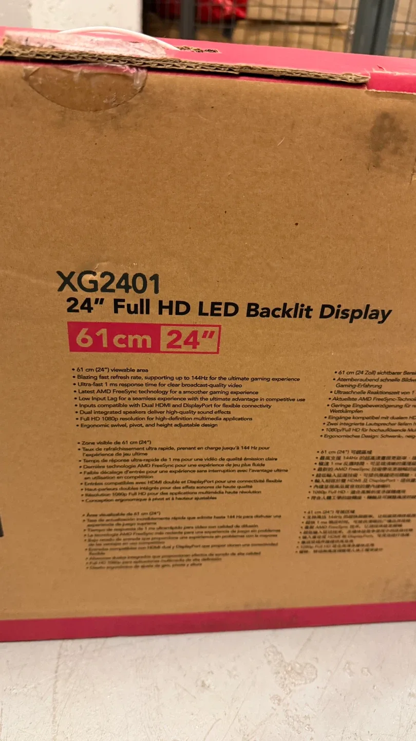 ViewSonic XG2401 24” Full HD Gaming Monitor – Excellent image indicator(6)