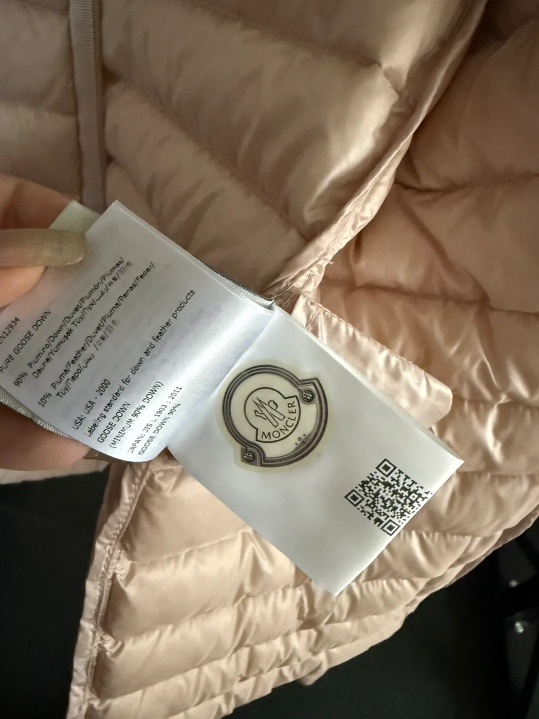 Authentic Moncler Longue Saison Down Jacket, Size 3 image indicator(8)