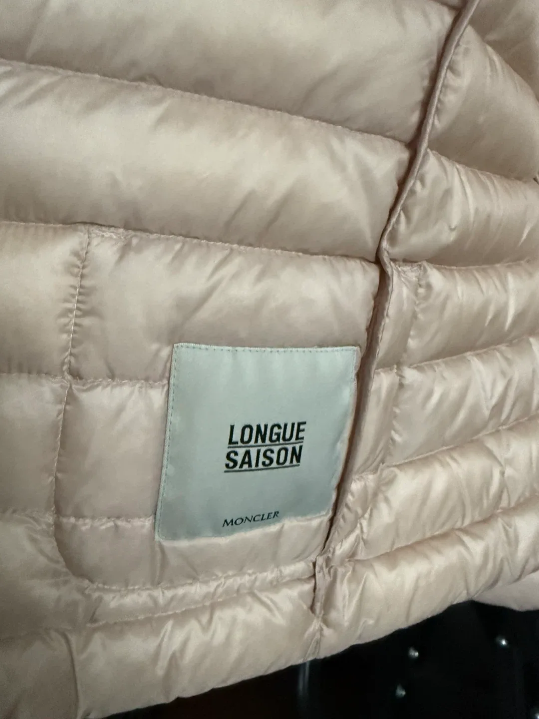 Authentic Moncler Longue Saison Down Jacket, Size 3 image indicator(4)