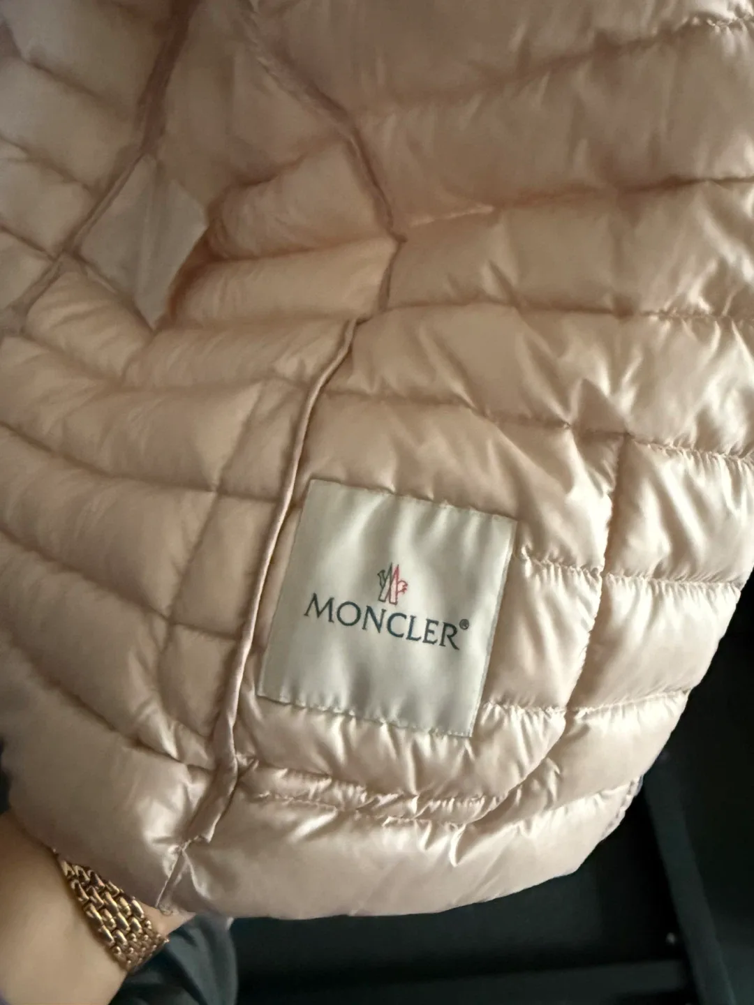 Authentic Moncler Longue Saison Down Jacket, Size 3 image indicator(7)