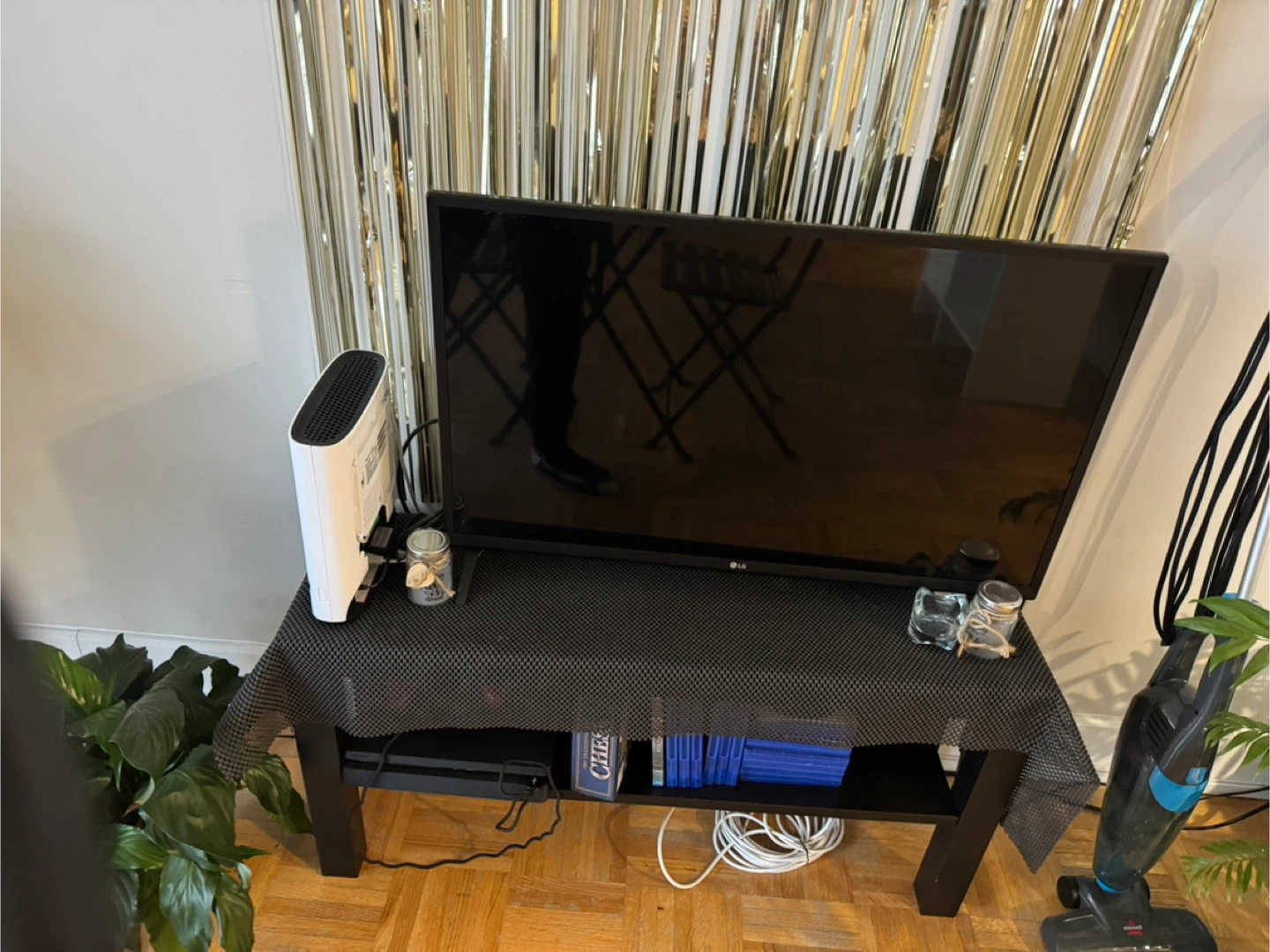 Black TV Stand - photo 2