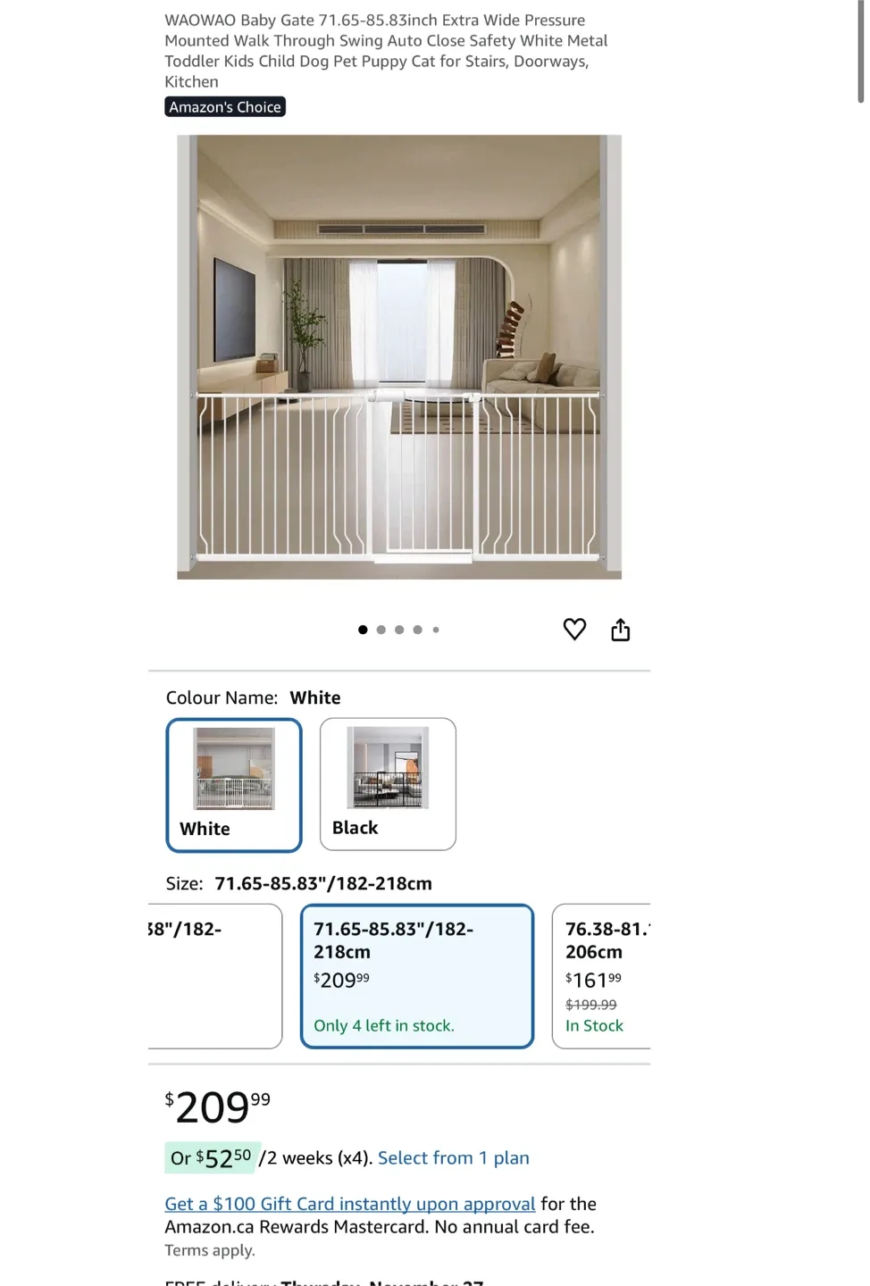 Baby Gate - Dual Swinging Doors image indicator(6)